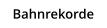 Bahnrekorde