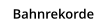 Bahnrekorde
